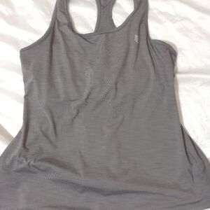 Eleven by Venus Williams Racerback Tank Top Sz S Gray
